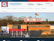 Tablet Screenshot of carlosgarciarealty.com